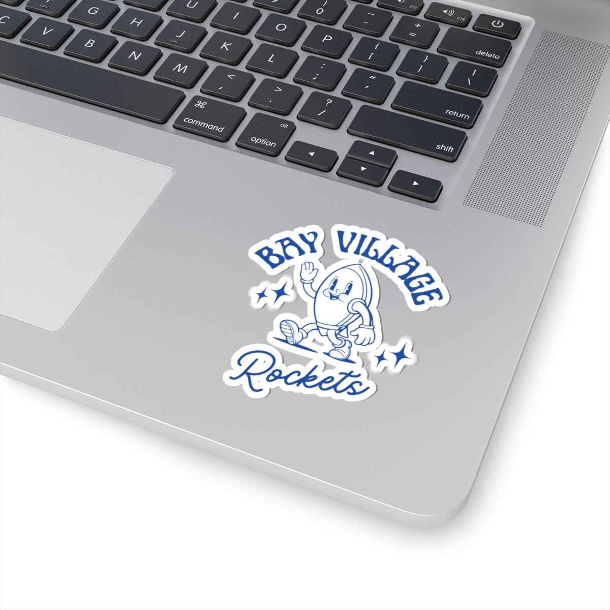 Retro Rocket - Kiss-Cut Stickers