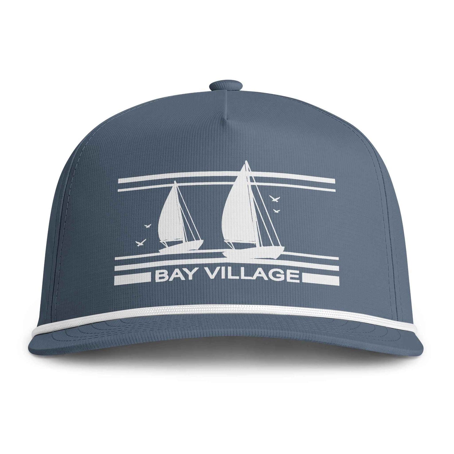 Bay Village Sailboat - Sunwashed Rope Cap