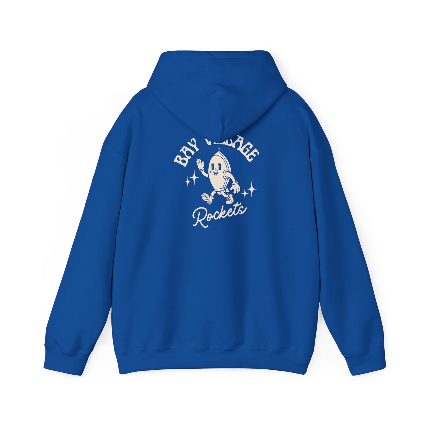 Retro Rocket - Unisex Heavy Blend™ Hooded Sweatshirt