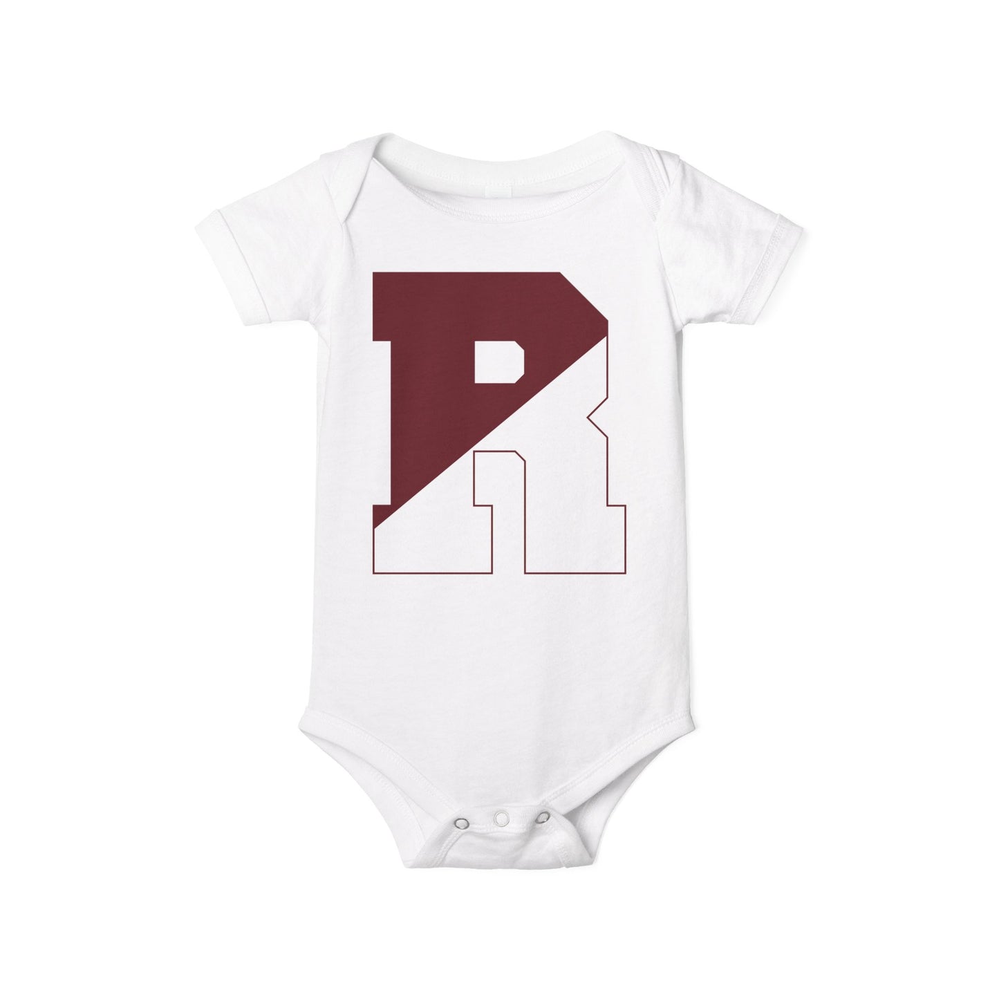 Rocky River Block R - Infant Jersey One Piece