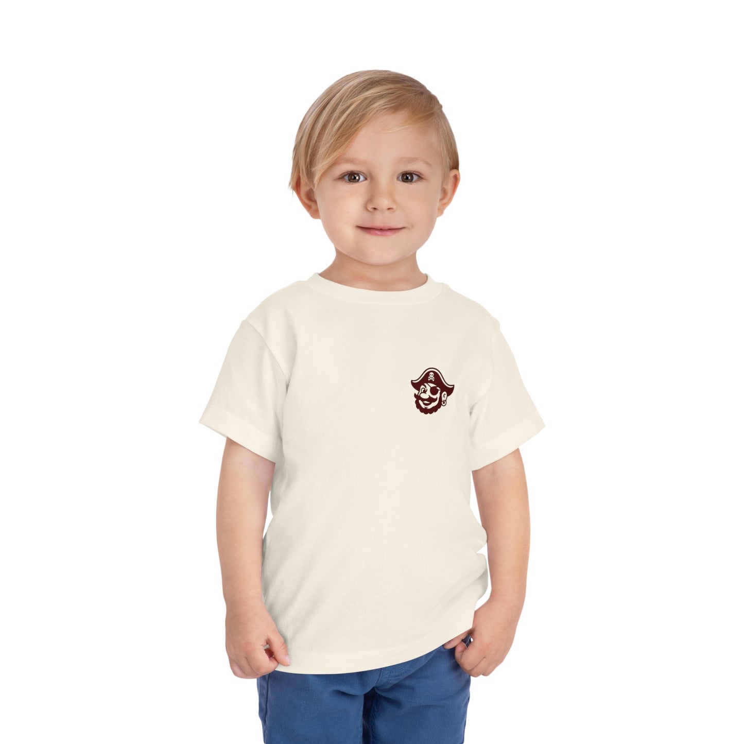 Rocky River Retro Pirate | Toddler Tee