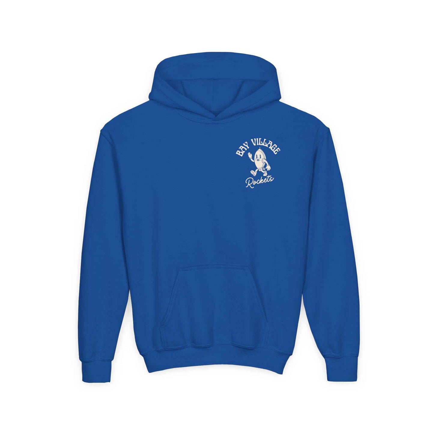 Retro Rocket - Youth Heavy Blend Hooded Sweatshirt