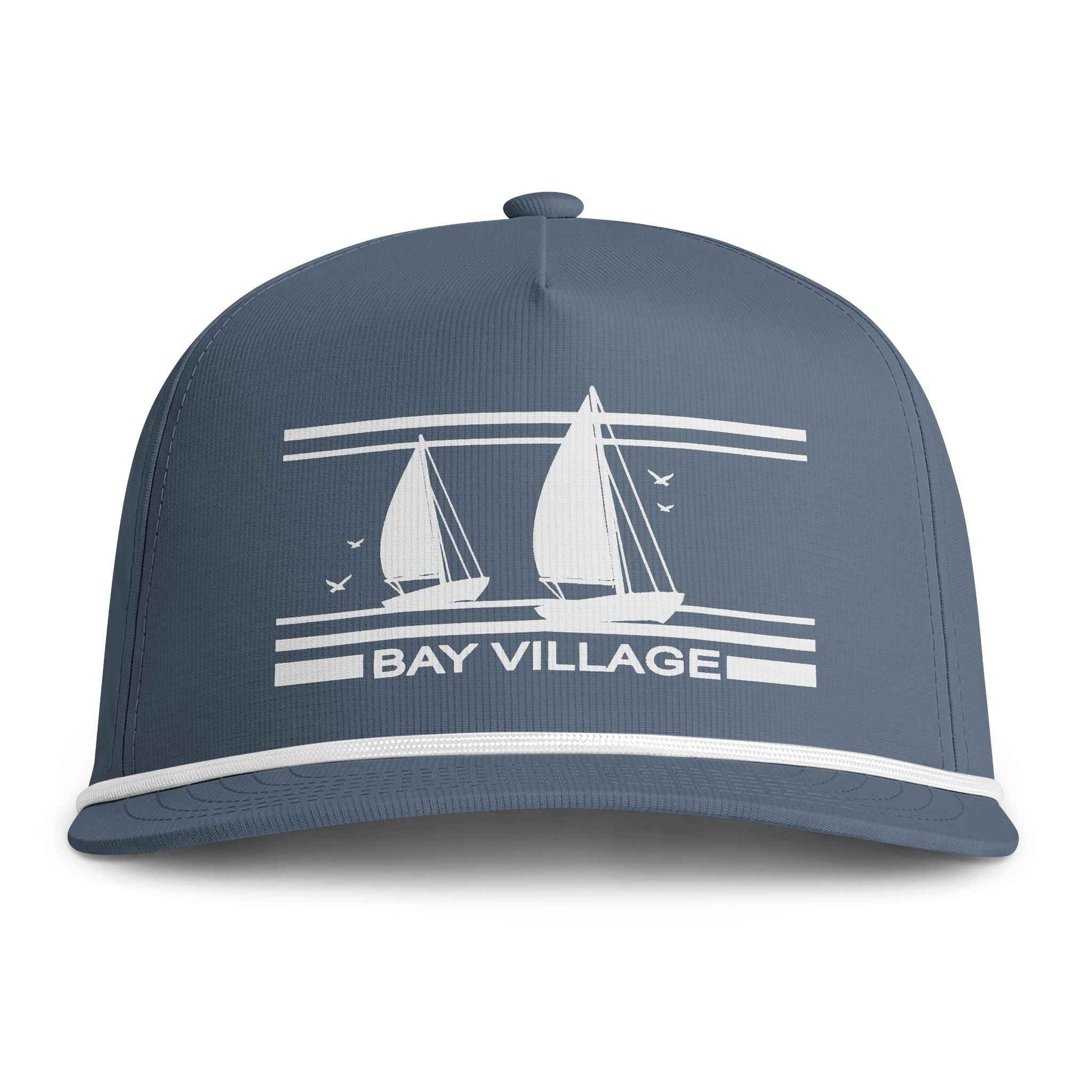 Bay Village Sailboat - Sunwashed Rope Cap