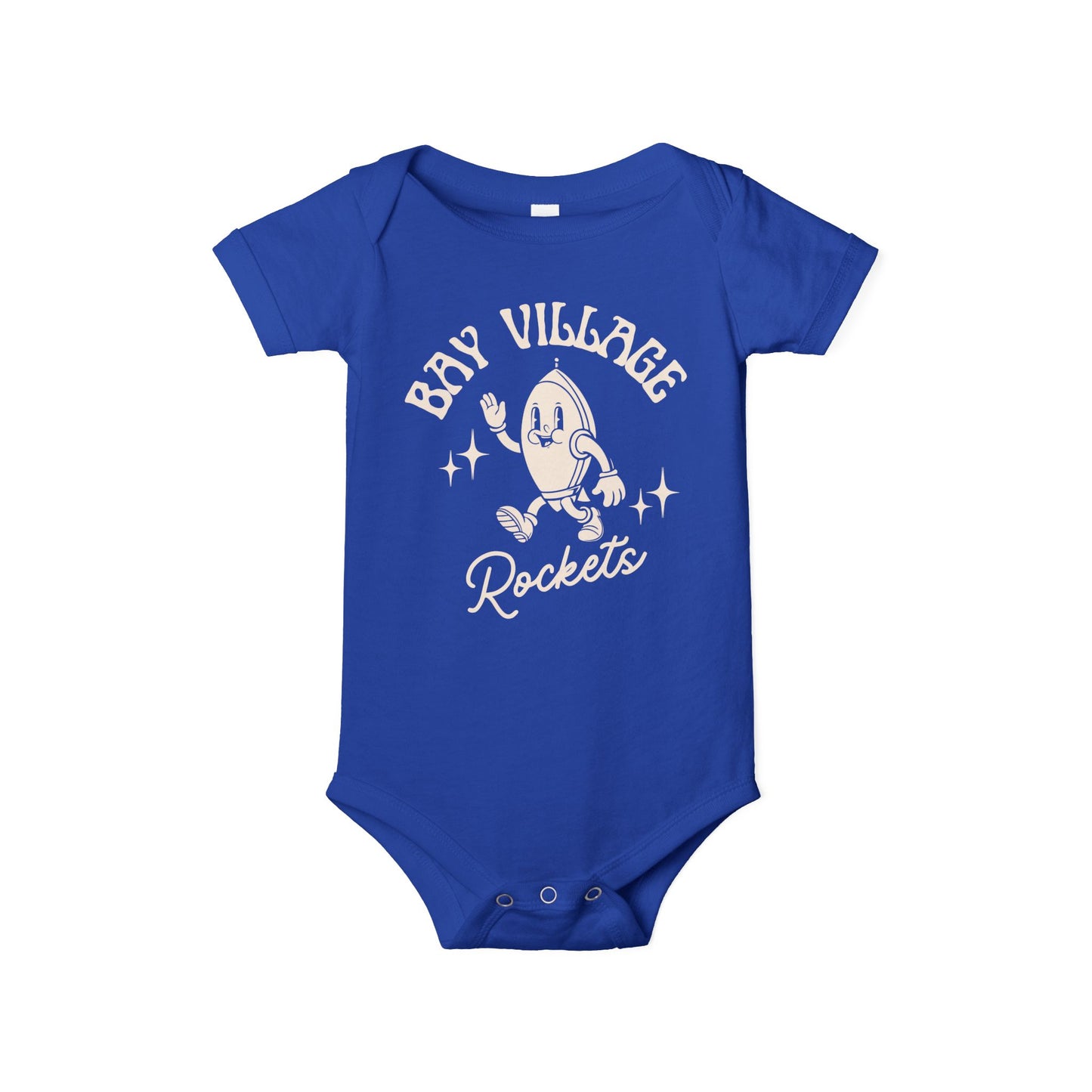 Retro Rocket - Infant Jersey One Piece