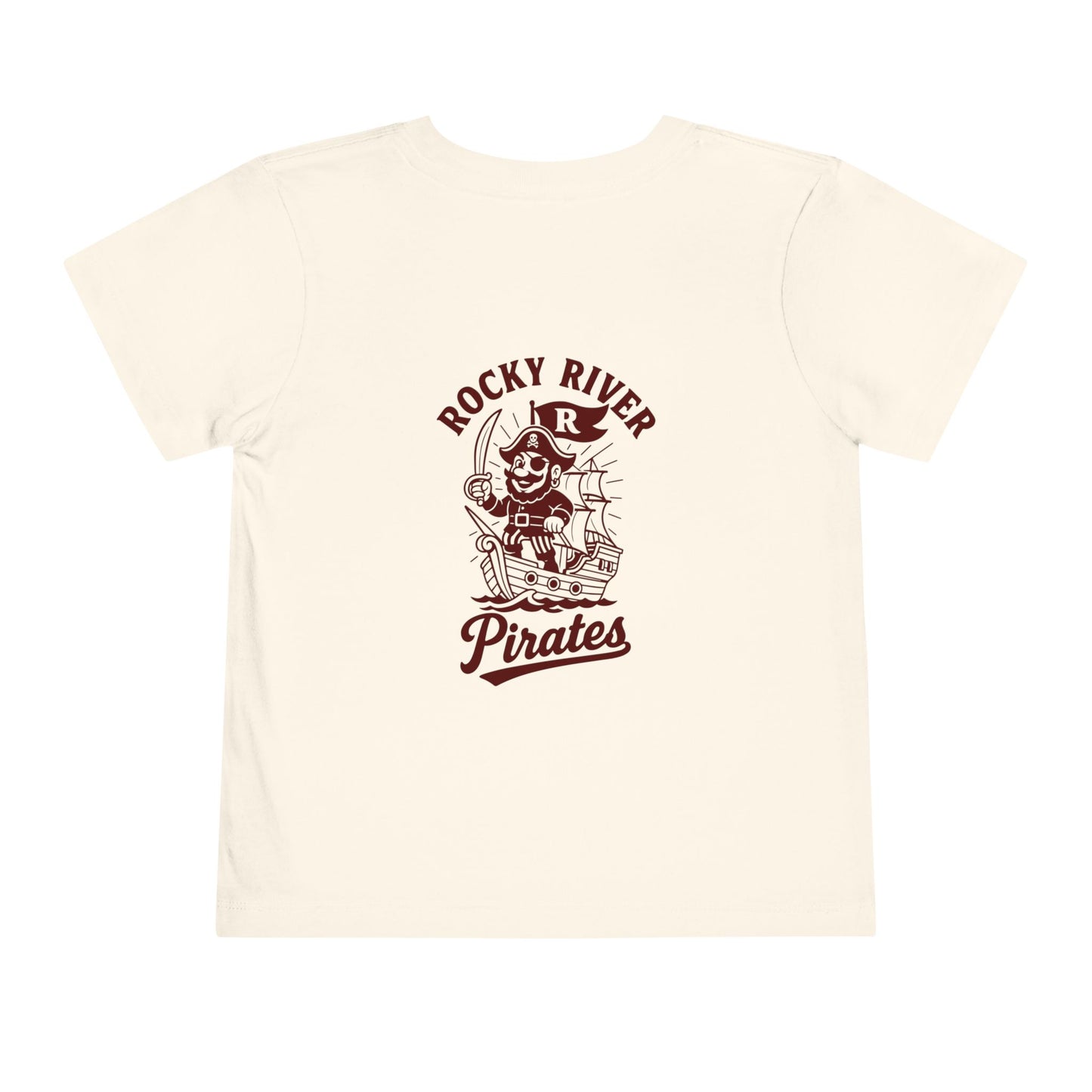 Rocky River Retro Pirate | Toddler Tee